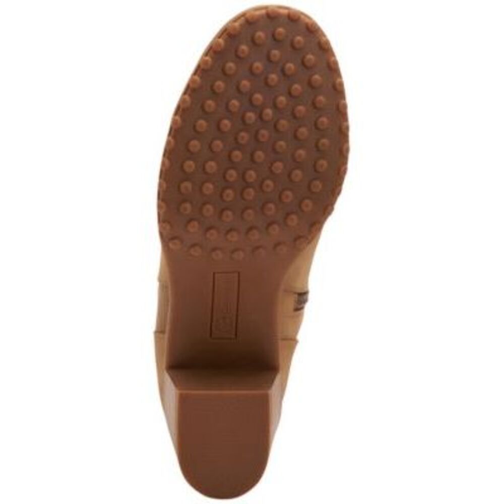 GIANI BERNINI Womens Brown Pulltab Sloann Round Toe Stacked Heel Booties 6.5 M_4